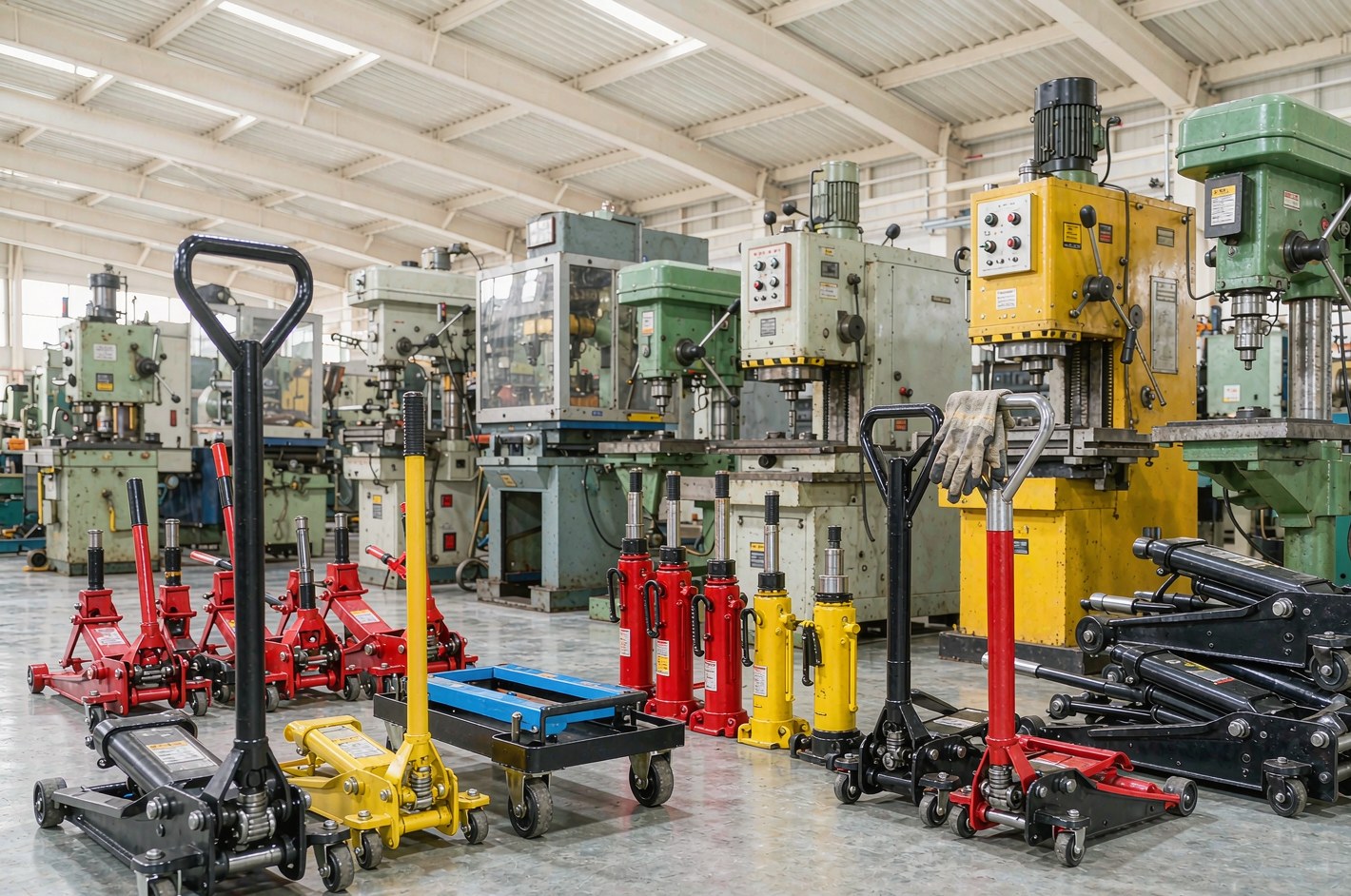 hydraulic jack product showroom reference for factory sourcing discussion